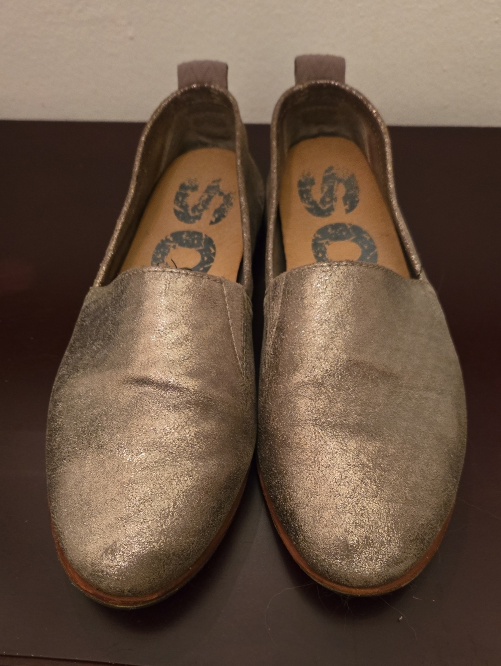 Sorel Metallic Waterproof Flats
